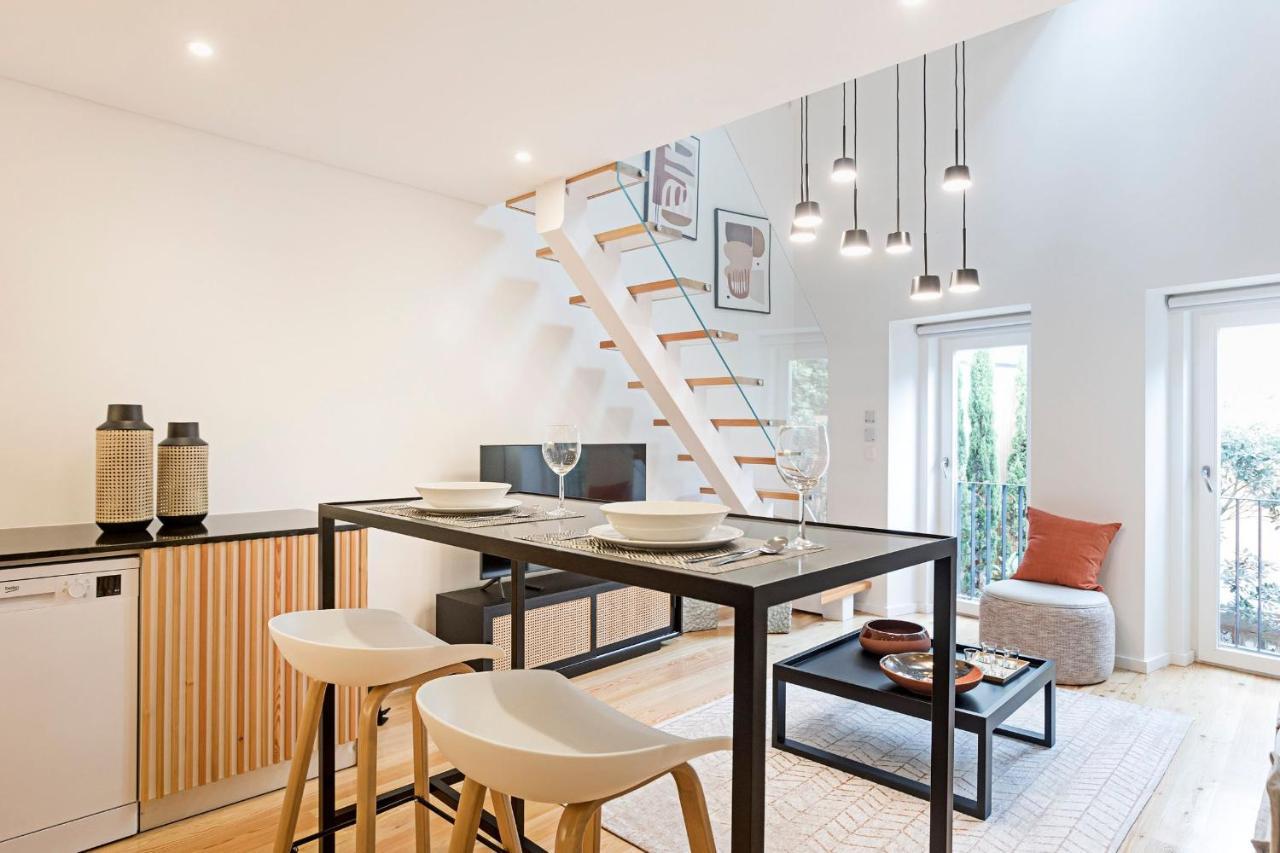 Studio Duplex W Ac Near River Front By Lovelystay Porto Exterior foto