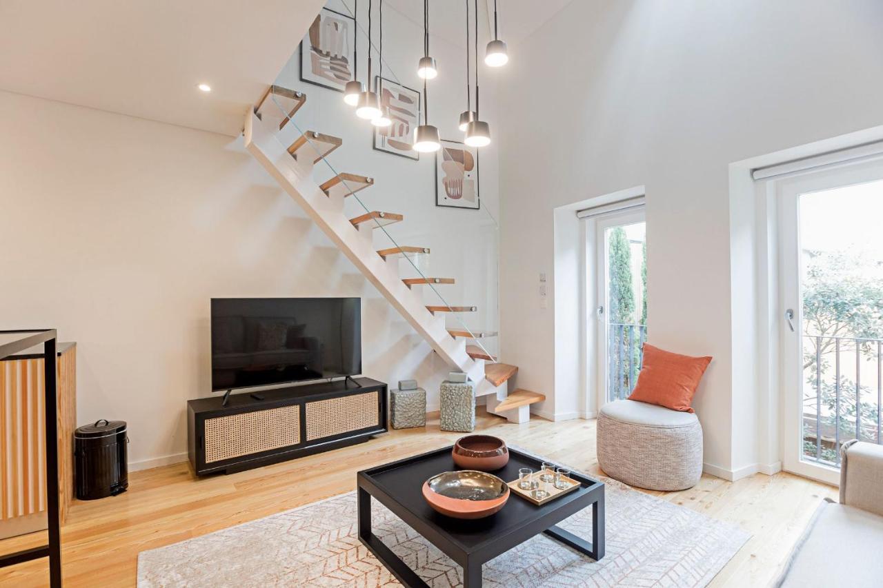 Studio Duplex W Ac Near River Front By Lovelystay Porto Exterior foto