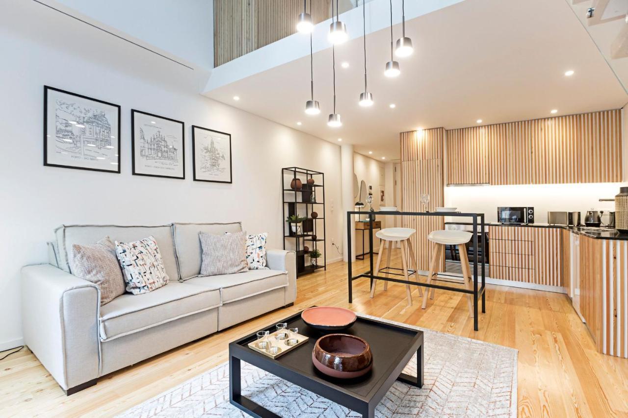 Studio Duplex W Ac Near River Front By Lovelystay Porto Exterior foto